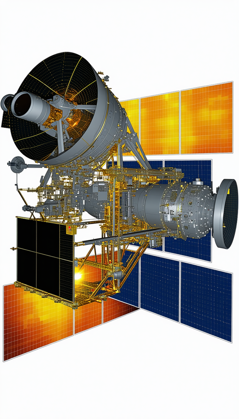 A Space Shuttle Is Shown In A Close-up View, With Its Engine And Other Parts Clearly Visible
