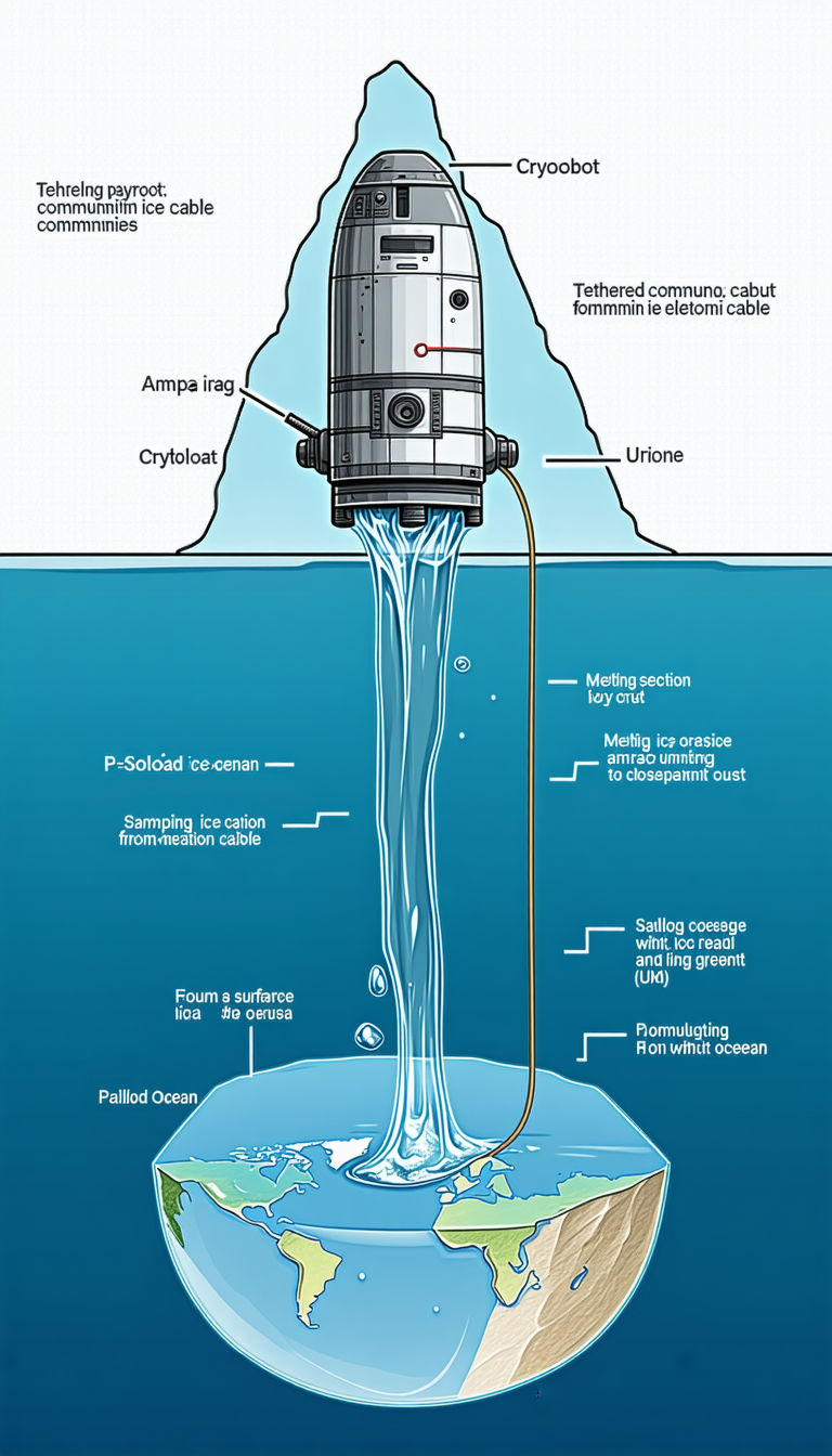 A Diagram Of A Submarine, With A Focus On The Submarine's Engine