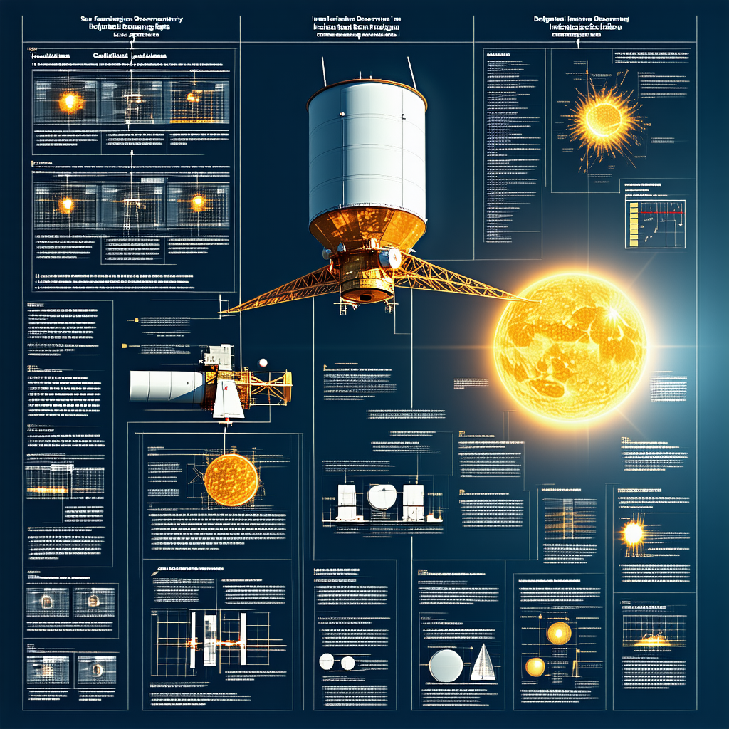 A Large Poster Is Displayed, Showing A Detailed Diagram Of A Space Shuttle