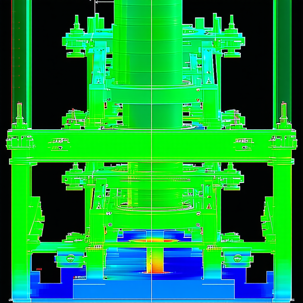 A Large Green Structure Is Shown In The Image