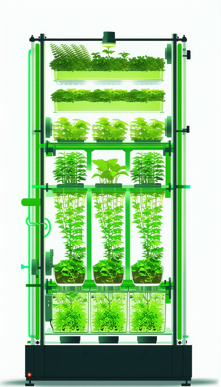 A Large Greenhouse Filled With Various Plants