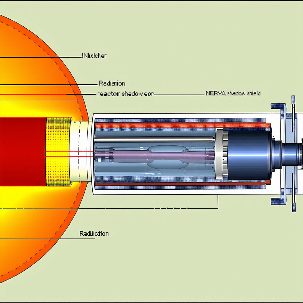 A Diagram Of A Nuclear Reactor, With Various Components Labeled