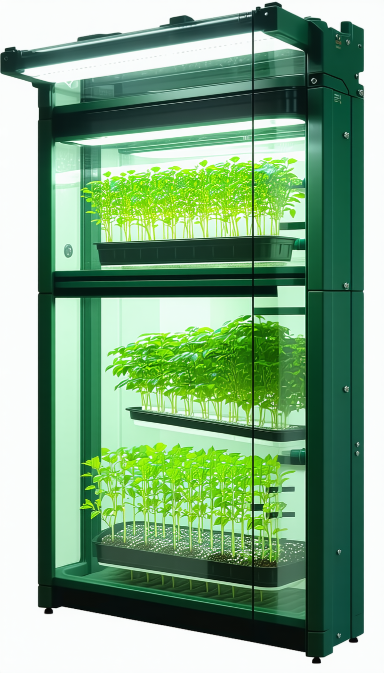 A Greenhouse Filled With Various Plants