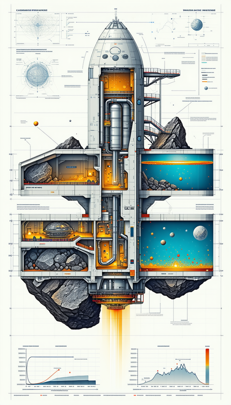 In This Image, There Is A Large, Multi-level Building With A Variety Of Rooms And Spaces
