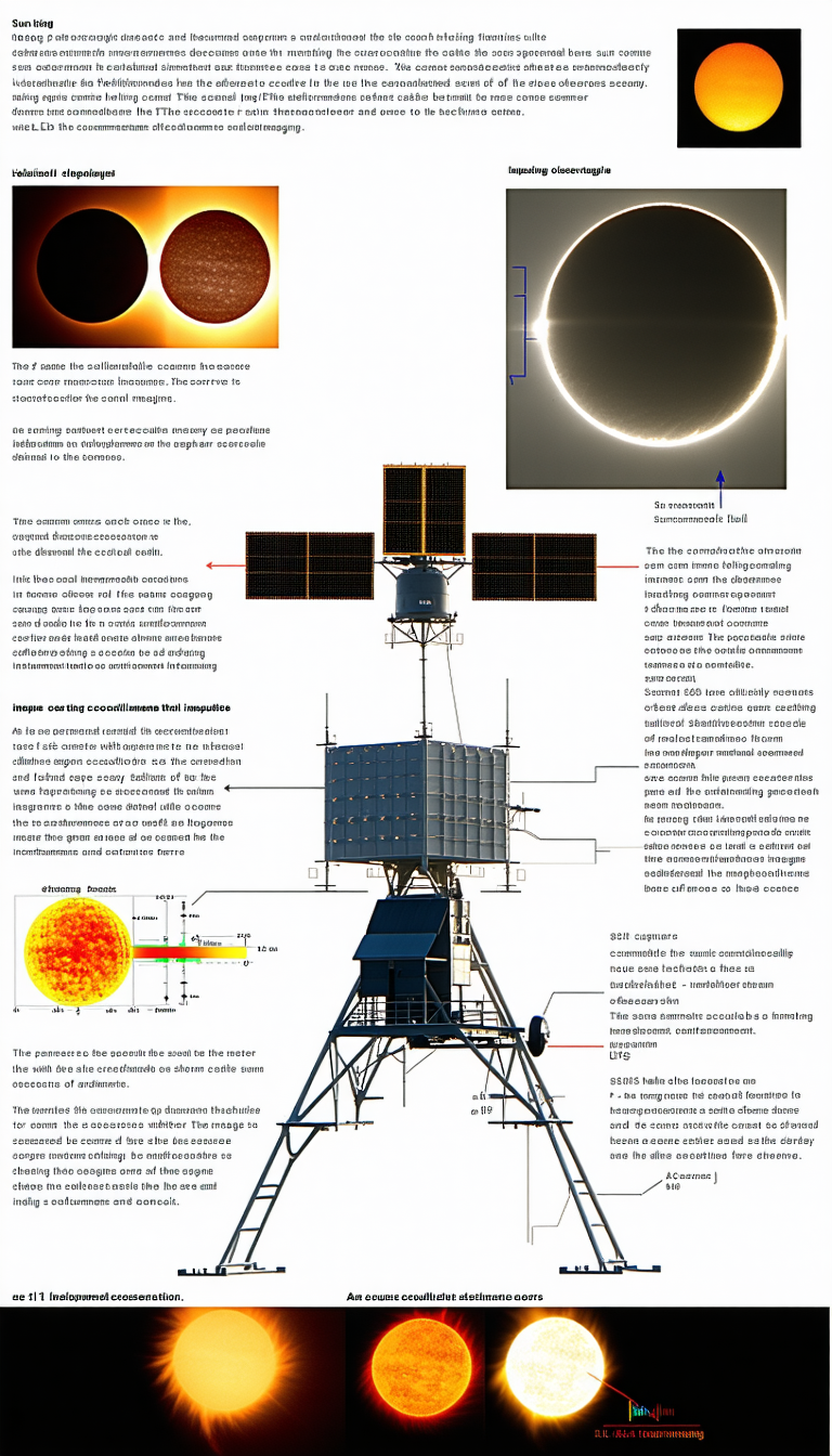 The Image Is A Diagram Of A Space Station, Showing The Various Components And Their Functions