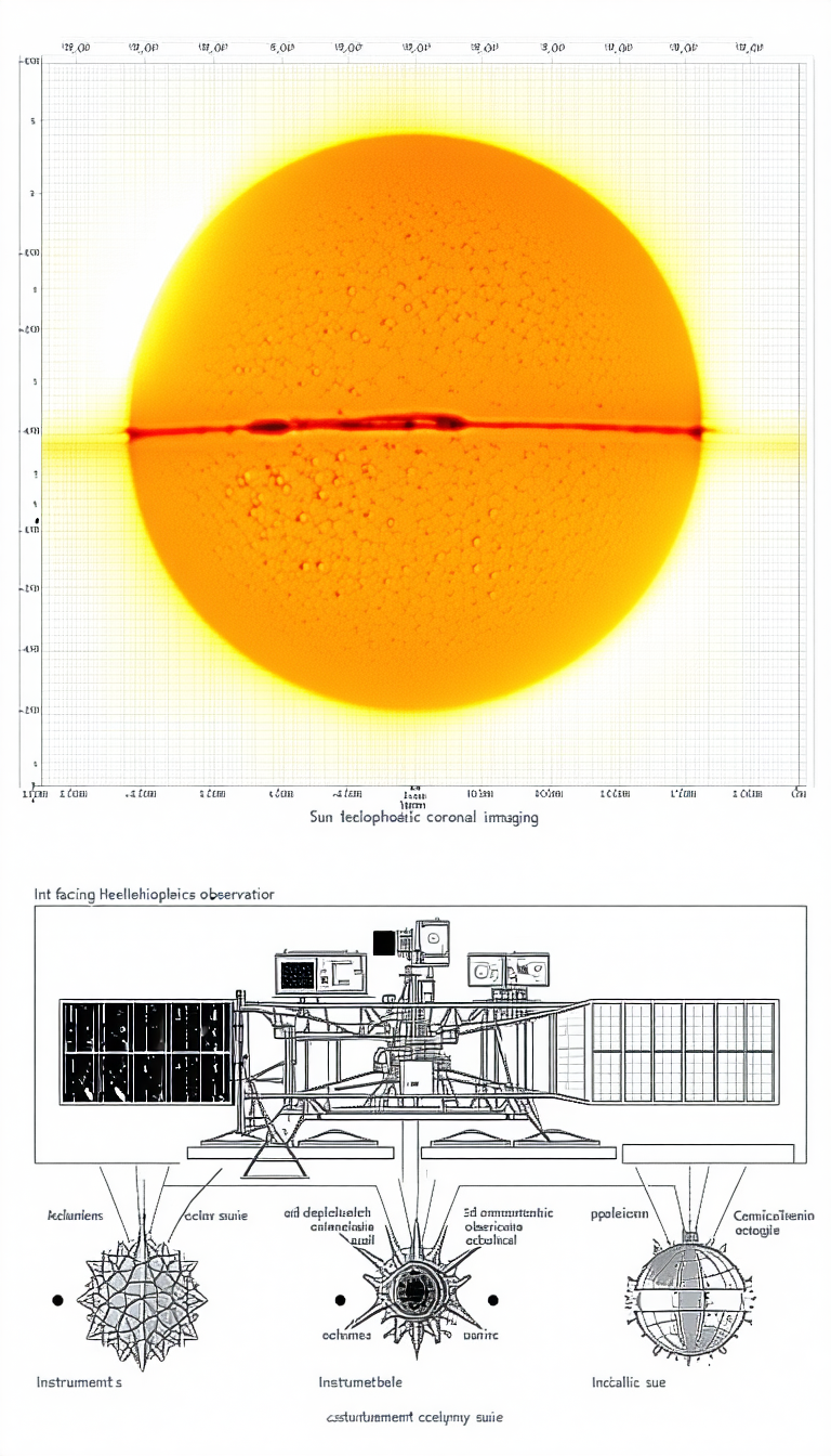 A Solar System Model With A Sun At The Center, Surrounded By Planets