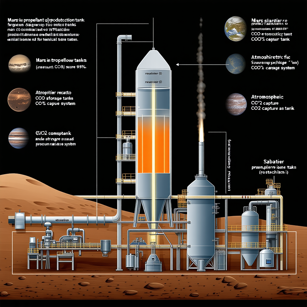 A Large, Futuristic-looking Space Station Is Shown In A Diagram, With Various Components Labeled
