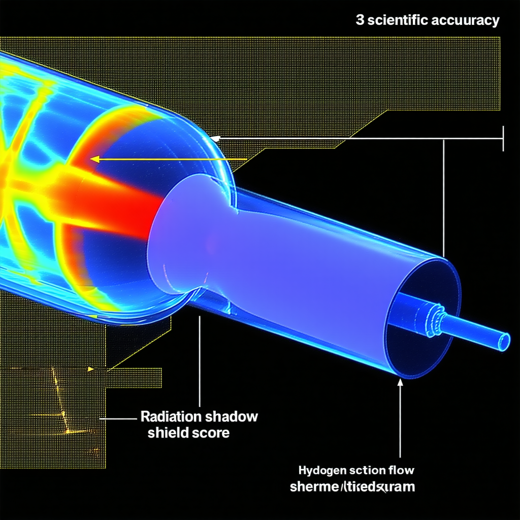A Close-up Of A Blue Tube With A Red Glow Inside It