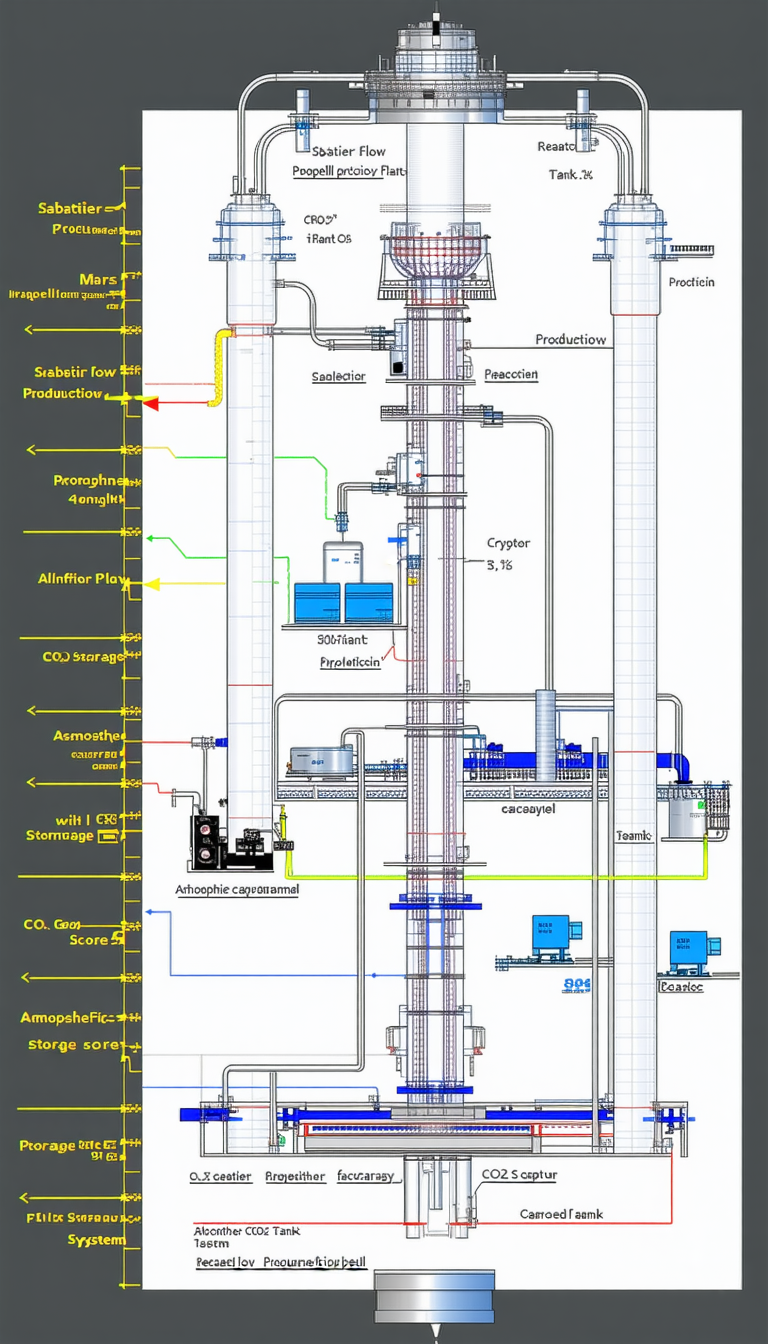 detailed diagram chemical plant