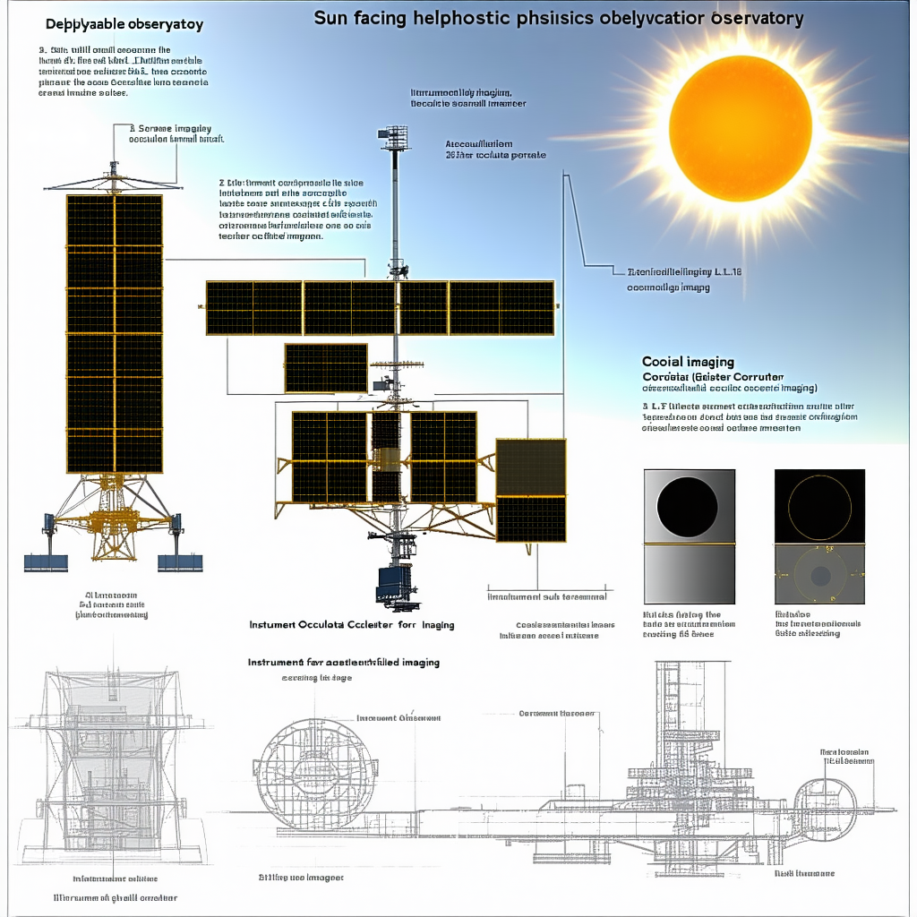 A Diagram Is Displayed Showing The Different Parts Of A Spacecraft