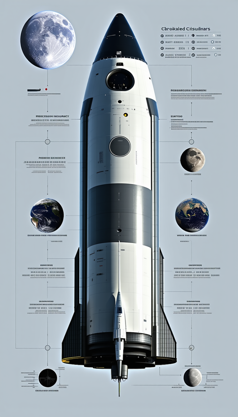 A Diagram Of A Rocket Is Shown, With The Rocket Being The Central Focus