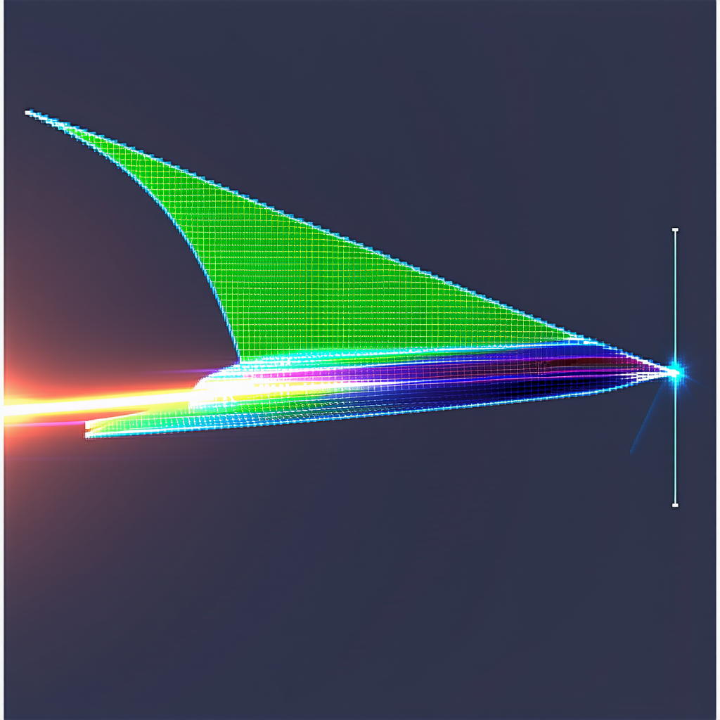 A Green And Blue Airplane Is Shown In A 3d Graphic
