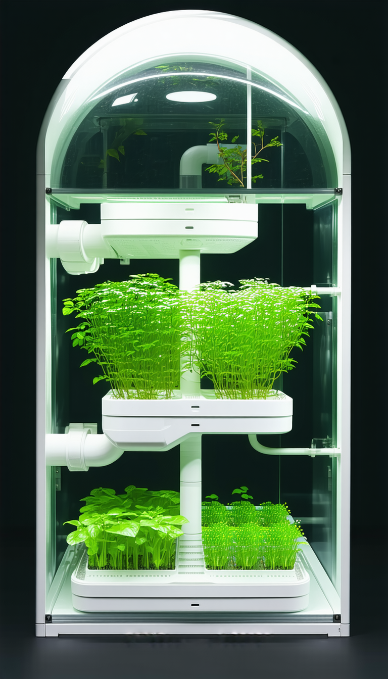 A Greenhouse Filled With Various Plants