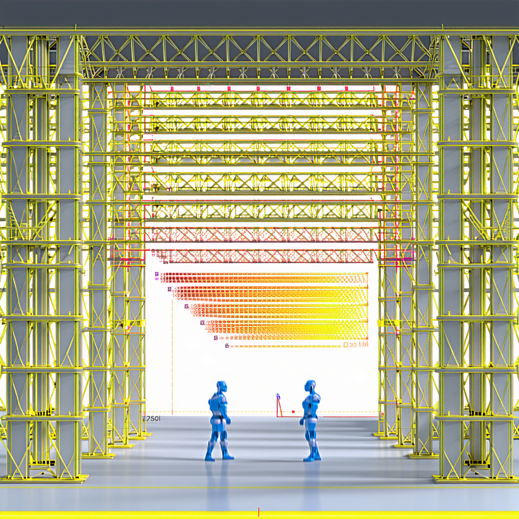 In The Image, There Are Two Robots Standing In A Large