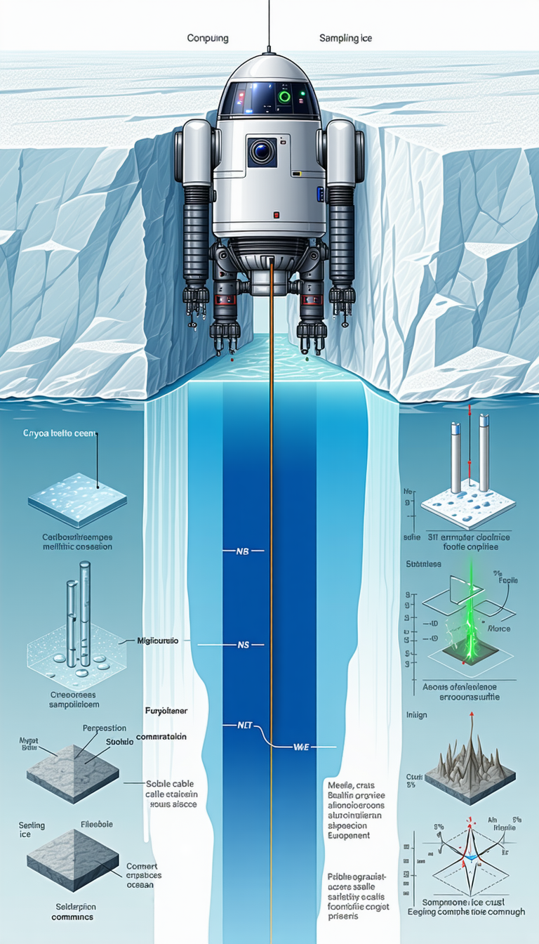 The Image Is A Detailed Illustration Of A Submarine, Showing Its Various Components And Functions
