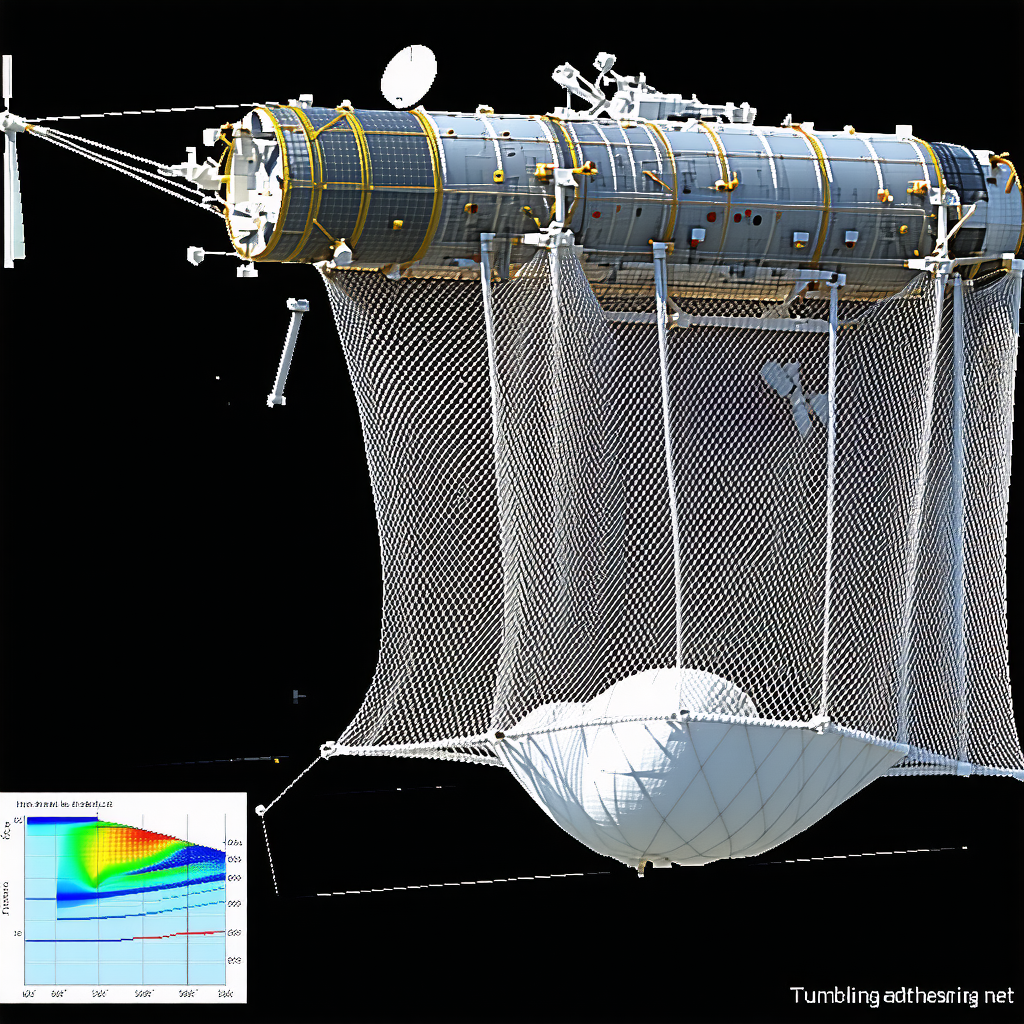 A Large, White, And Blue Spacecraft With A Large Dome On Top