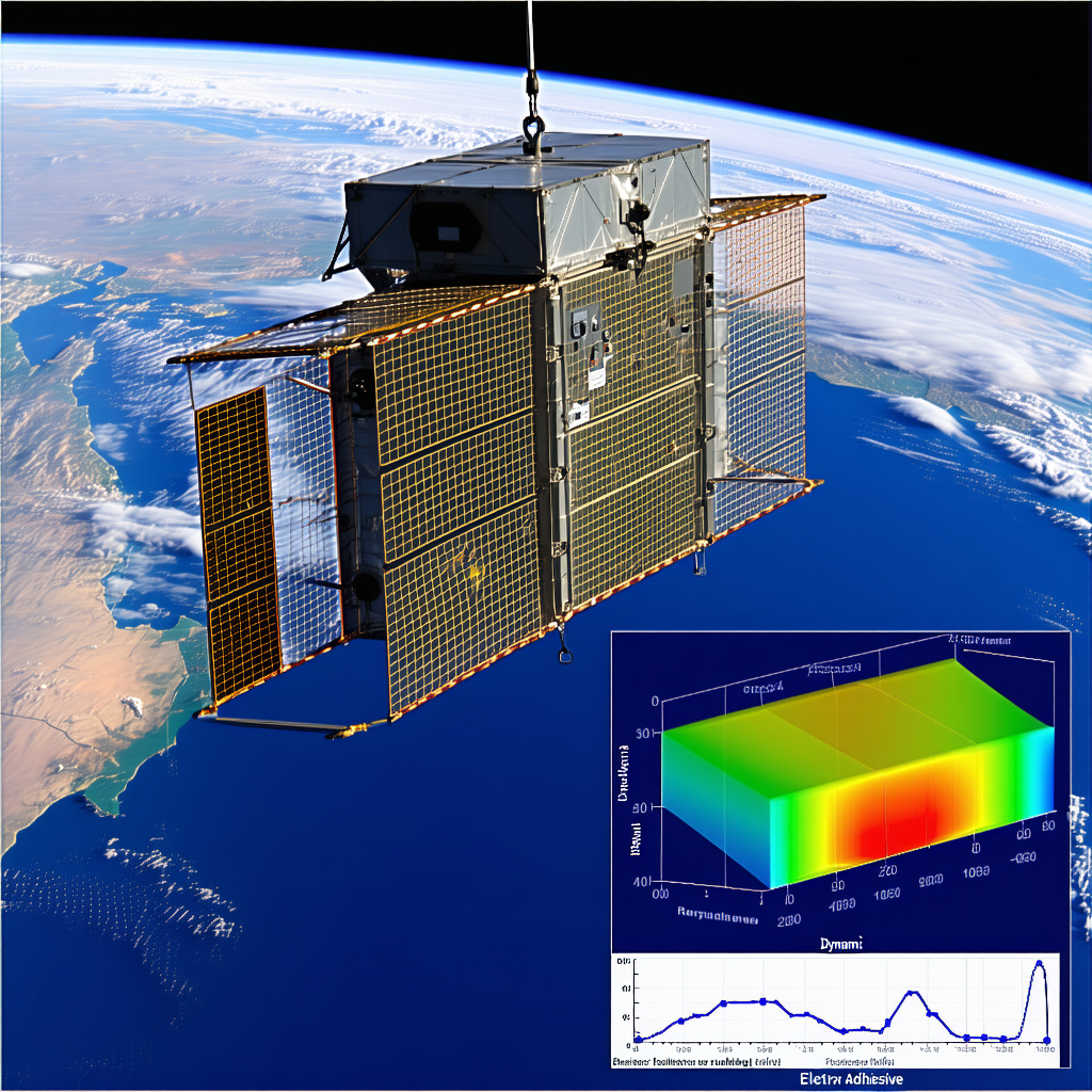 A Spacecraft, Possibly A Satellite, Flying High Above The Earth