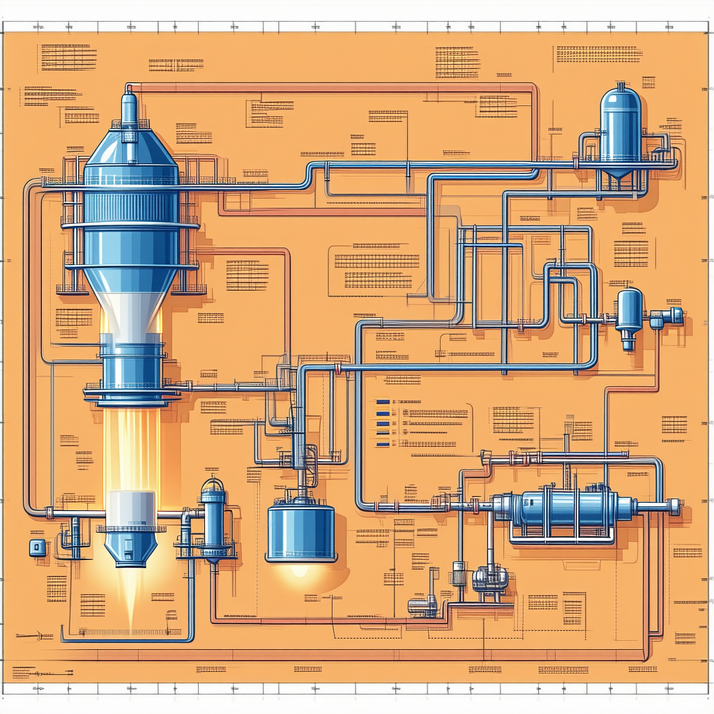 detailed drawing factory
