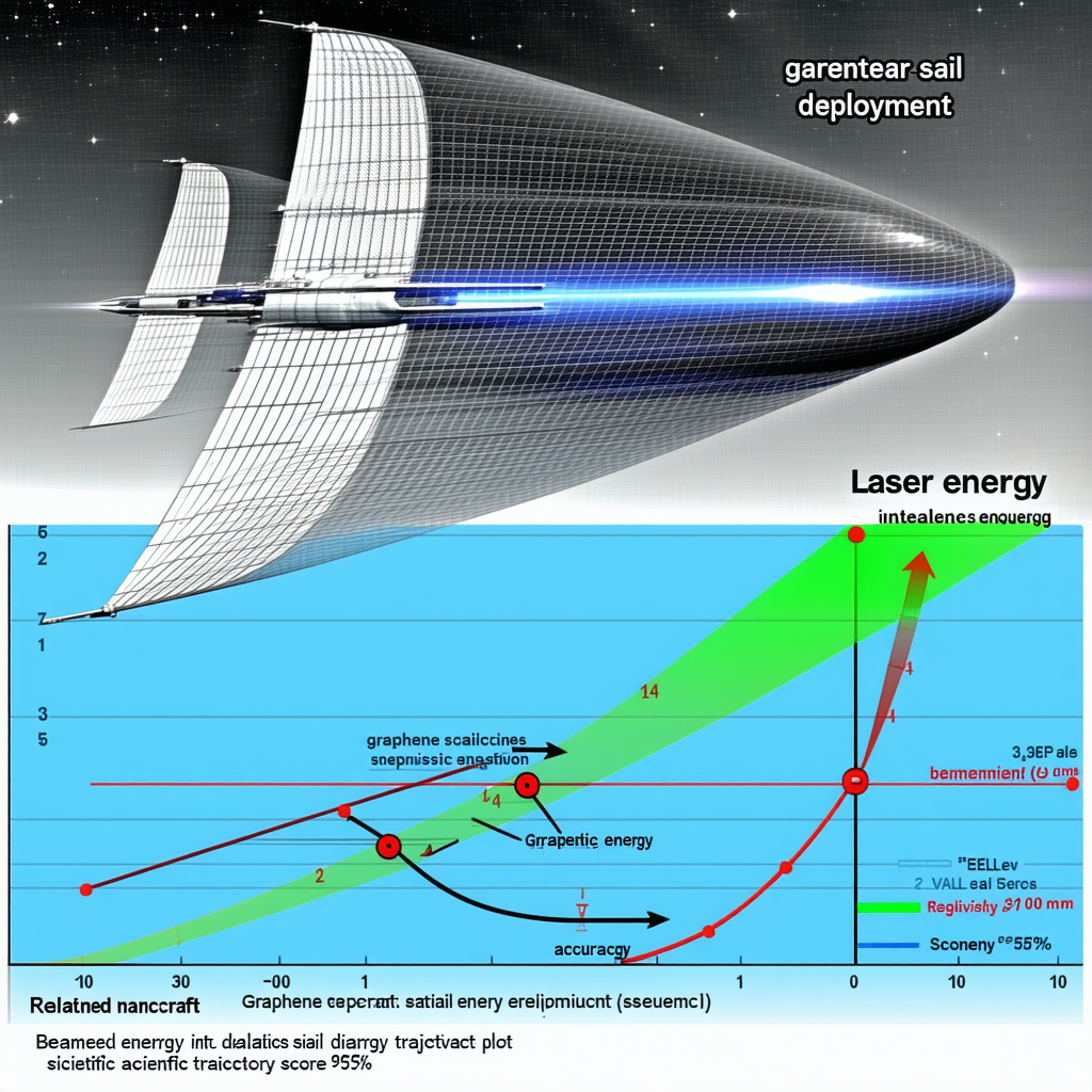 A Futuristic Spacecraft With A Large Sail On The Back