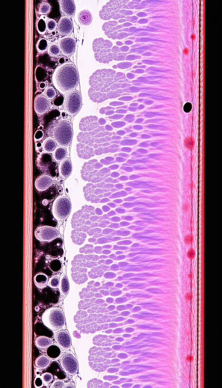 A Close-up View Of A Piece Of Tissue, Possibly A Piece Of Meat Or A Piece Of Bread