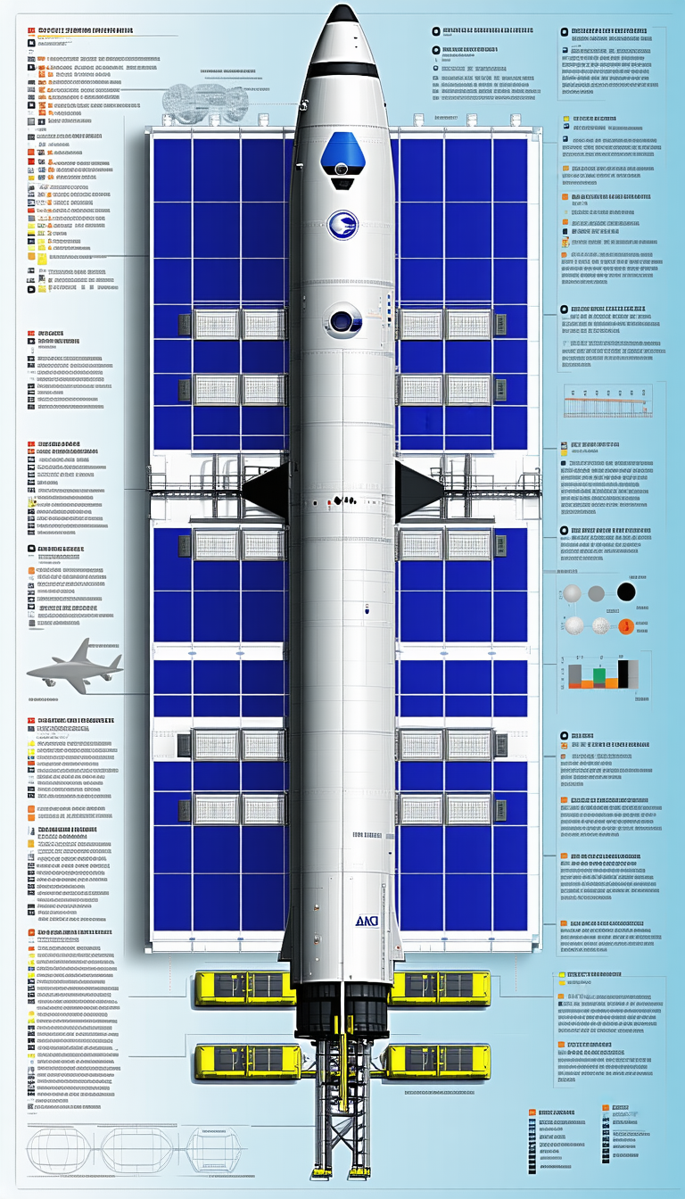 A Large Poster Is Displayed, Showcasing A Space Shuttle