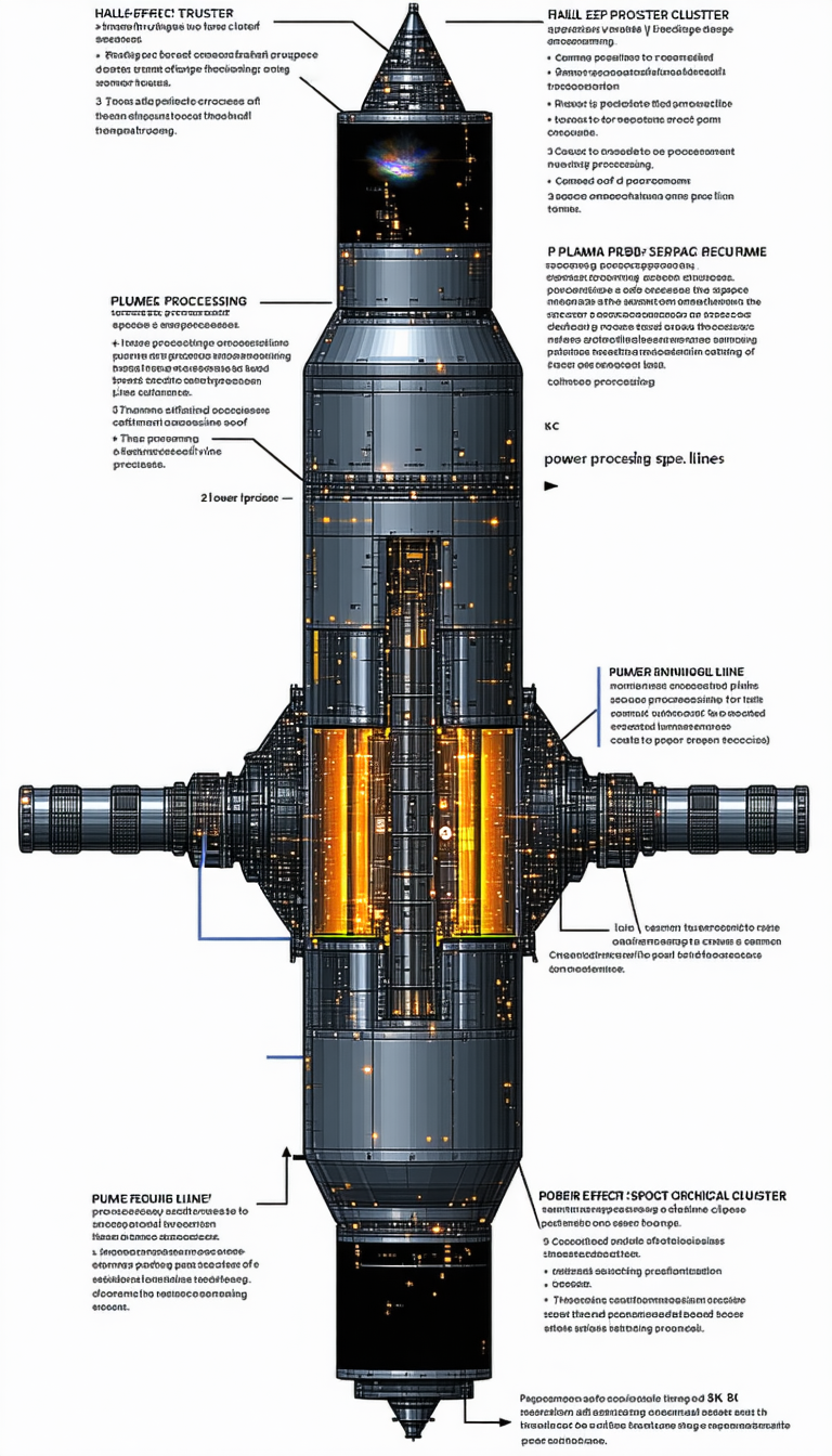 The Image Is A Detailed Diagram Of A Space Shuttle, Showing Its Various Components And Functions