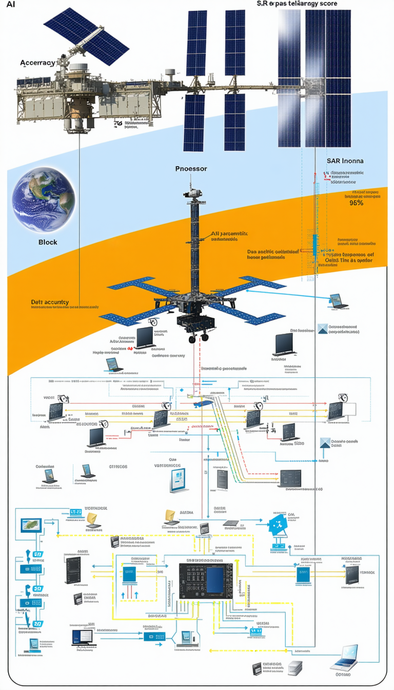 A Diagram Is Displayed On A Piece Of Paper, Showing The Various Components Of A Computer System
