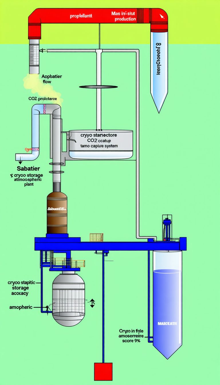 A Large Industrial Plant With A Blue Structure And A Large Blue Tank