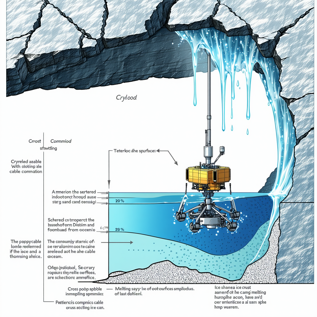 A Large Yellow Submarine Or Underwater Vehicle Floating In The Water
