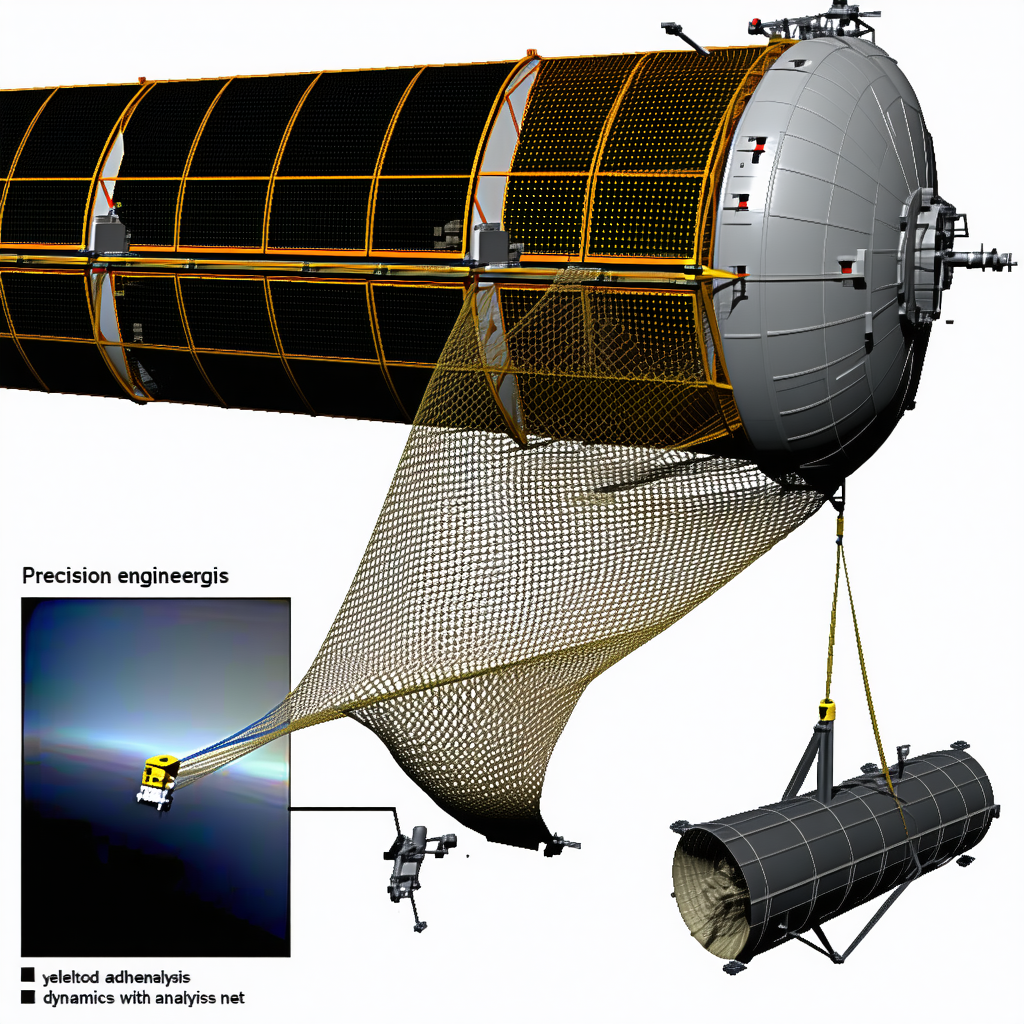 The Image Is A 3d Computer-generated Drawing Of A Spacecraft