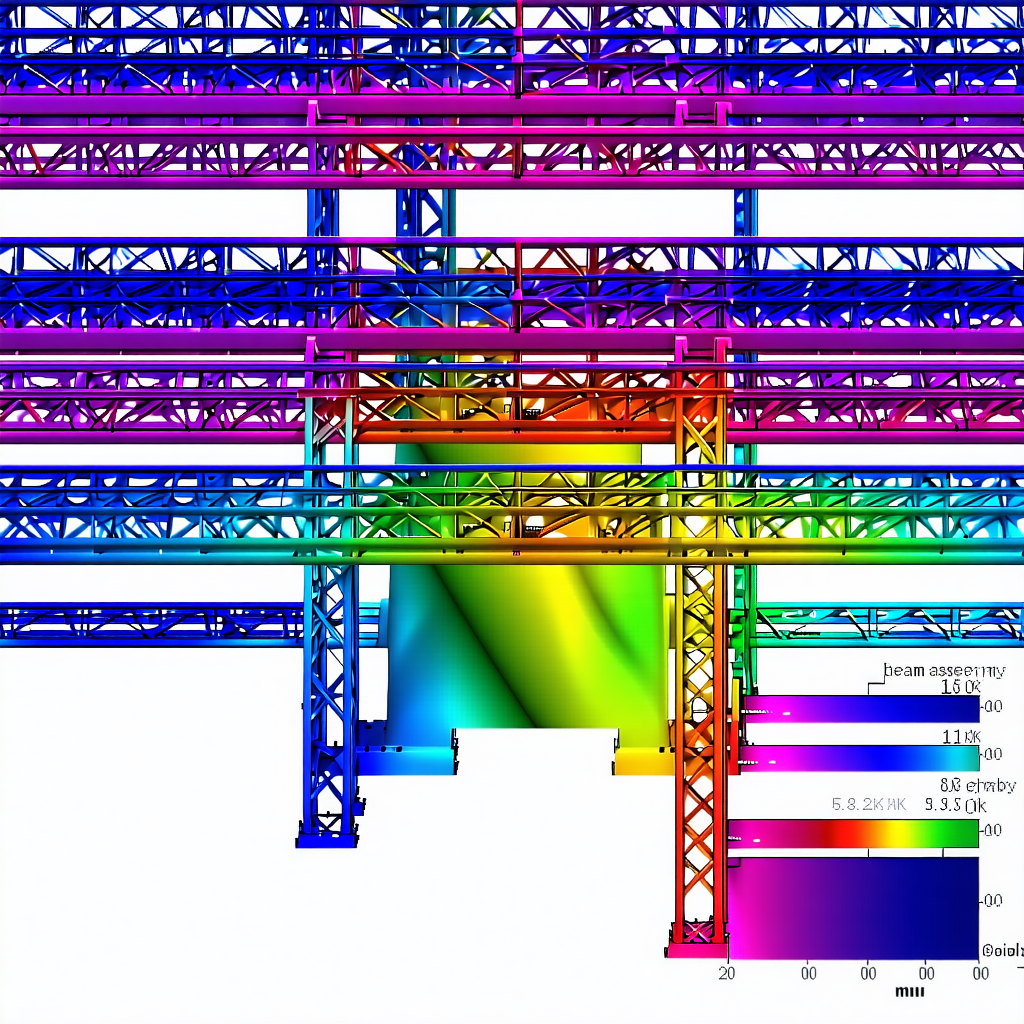 The Image Is A 3d Model Of A Bridge, Showcasing Its Structure And Design