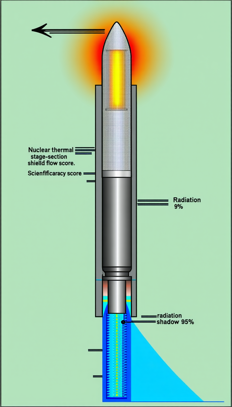 A Large, Long, And Thin Object With A Light At The End