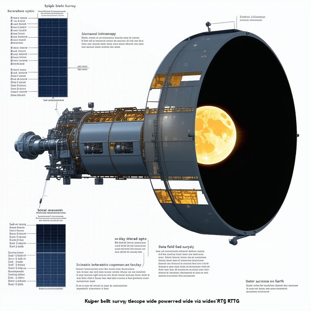 The Image Is A Diagram Of A Spacecraft, Likely A Space Station, With A Large Dome In The Center
