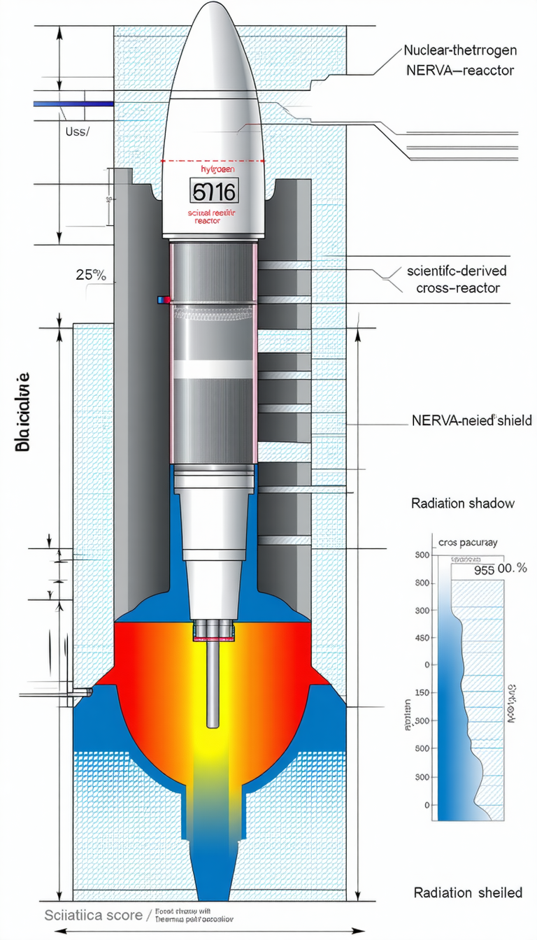 A Large, Blue, Cylindrical Object With A Red Light At The Bottom