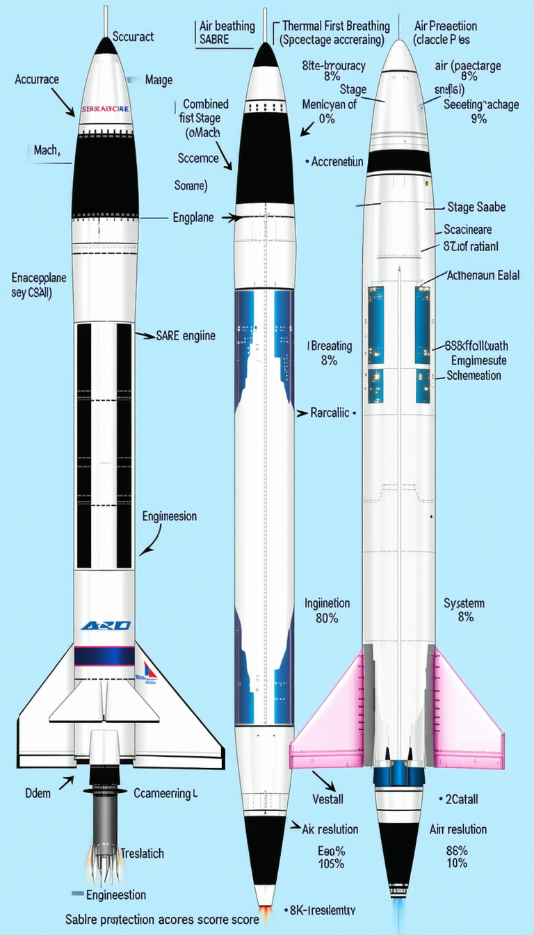 A Rocket Is Shown In A Diagram, With Its Various Parts Labeled