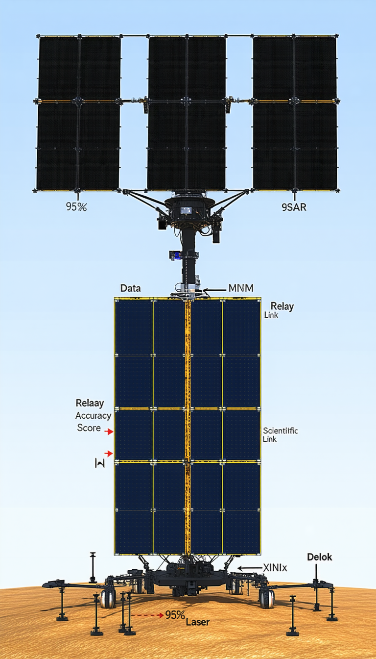 A Solar Panel With A Large Number Of Solar Cells