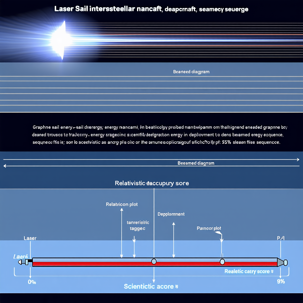 The Image Is A Diagram That Shows The Process Of A Laser Sail Interstellar Nano-craft