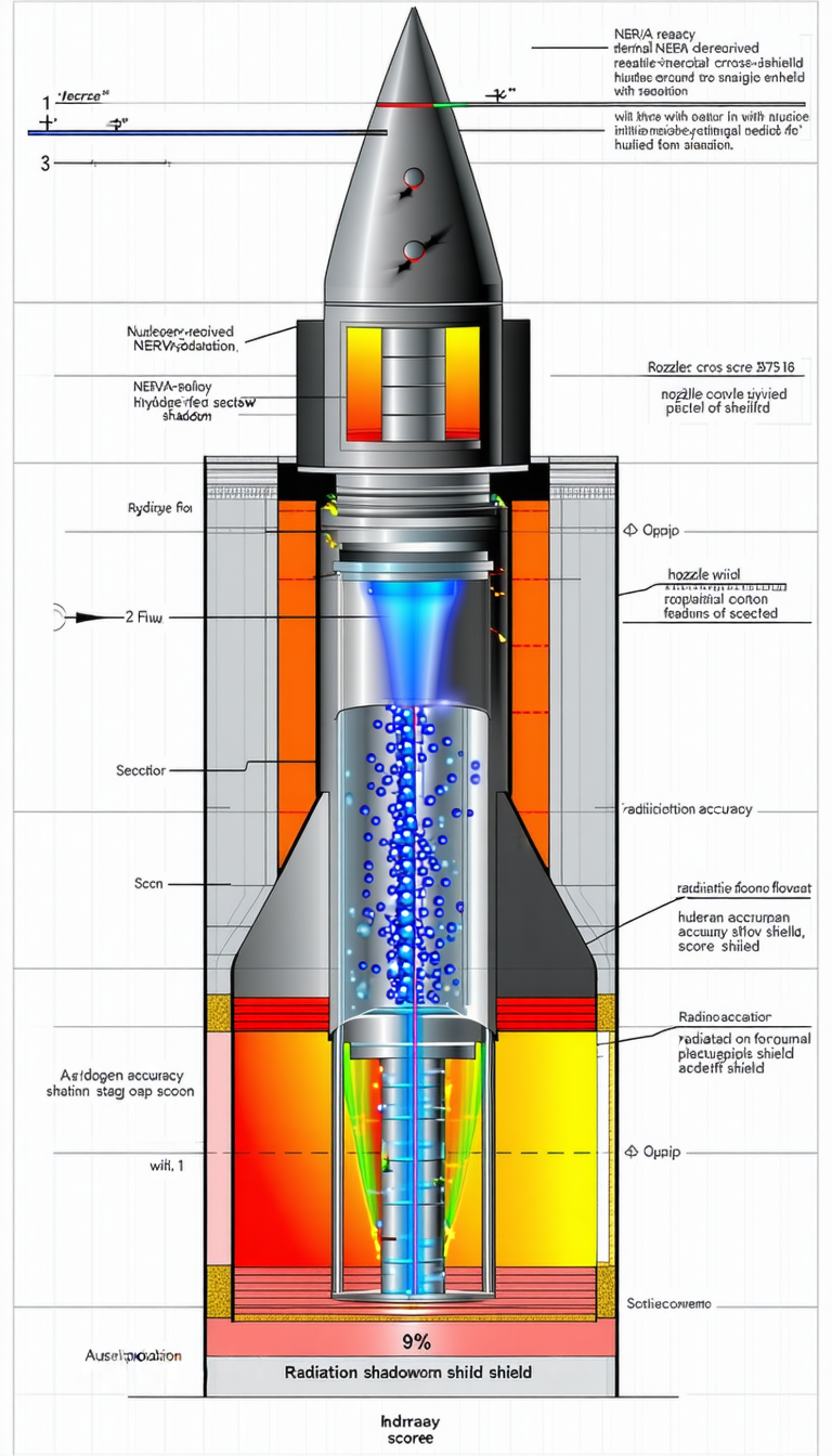 detailed diagram rocket engine
