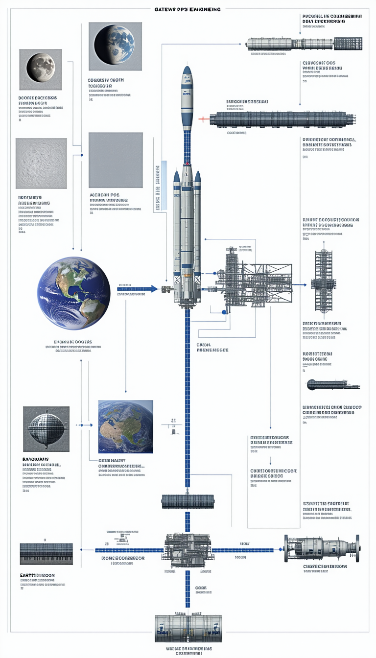 The Image Is A Diagram That Shows The Relationship Between A Space Shuttle And The Earth