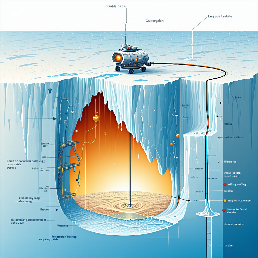 A Large Iceberg With A Hole In The Center