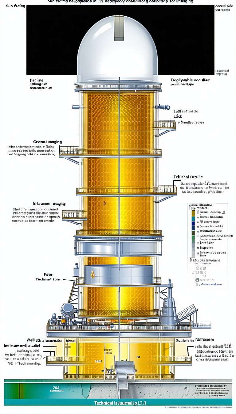 A Large Yellow Tower Is Shown In A Diagram, With A Detailed Description Of Its Various Parts