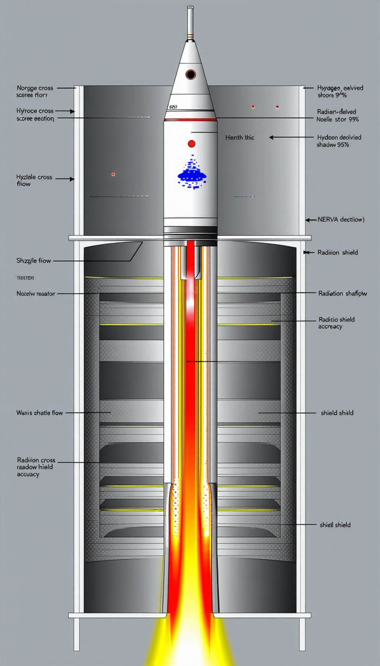 A Cross-section Of A Nuclear Reactor, With Various Components Labeled And Described