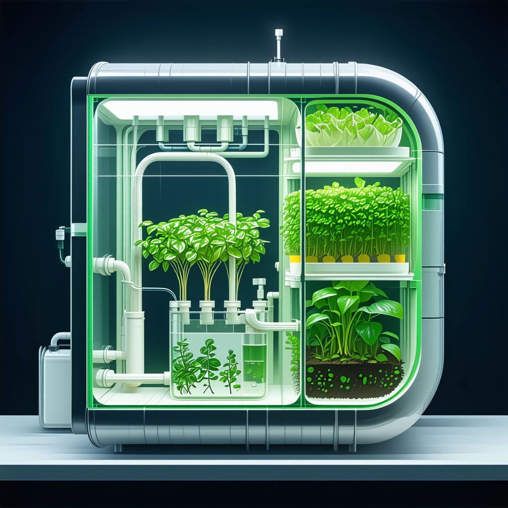 A Large, Green, And White Structure That Houses A Variety Of Plants