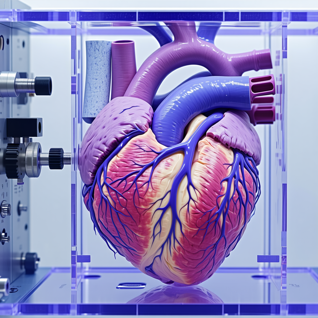 A Heart, Which Is The Central Focus Of The Scene
