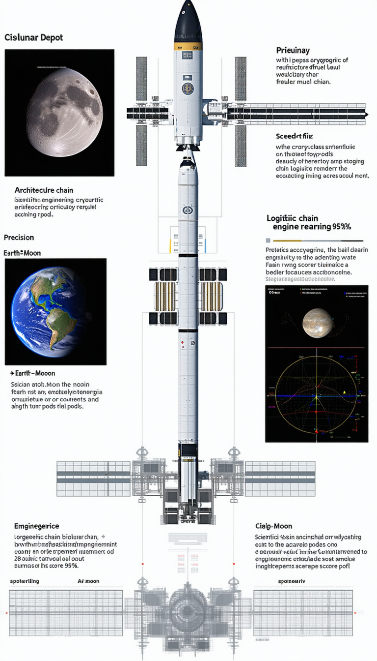 A White Poster Displays A Diagram Of A Space Shuttle, With Various Parts Labeled