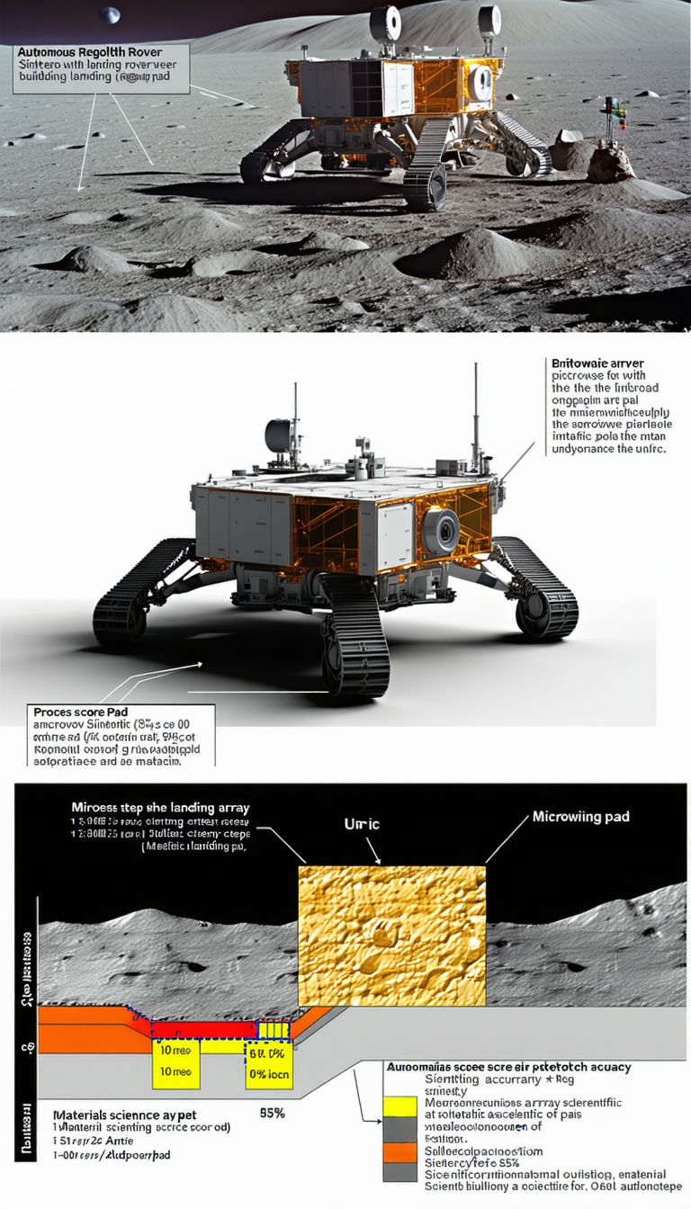 The Image Is A Collage Of Various Pictures And Descriptions Related To Space Exploration