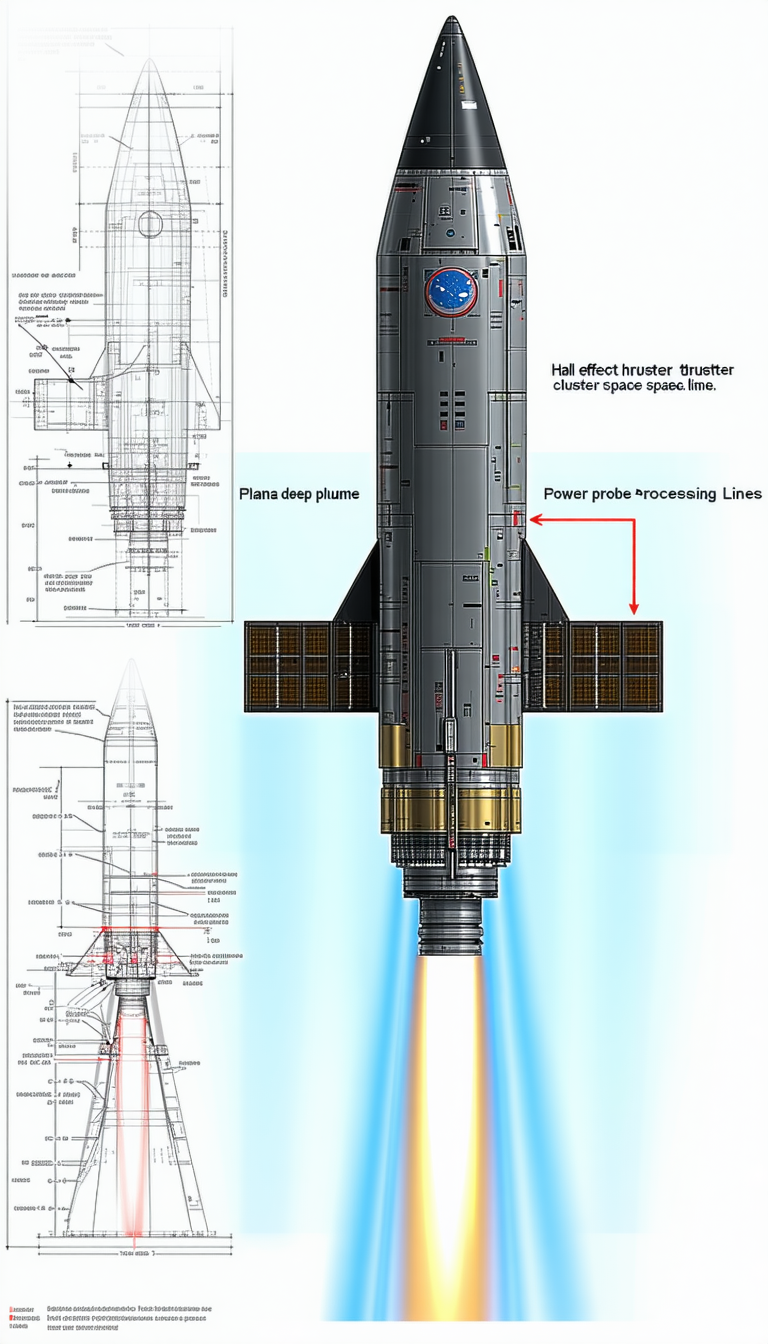 rocket shown series diagrams