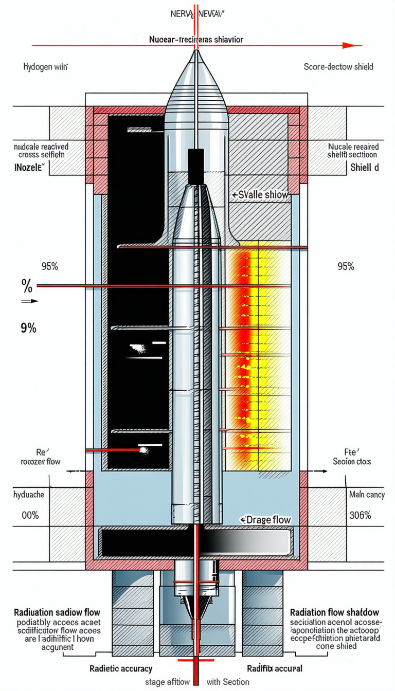 A Cross-section Of A Rocket Engine, With A Focus On The Combustion Chamber