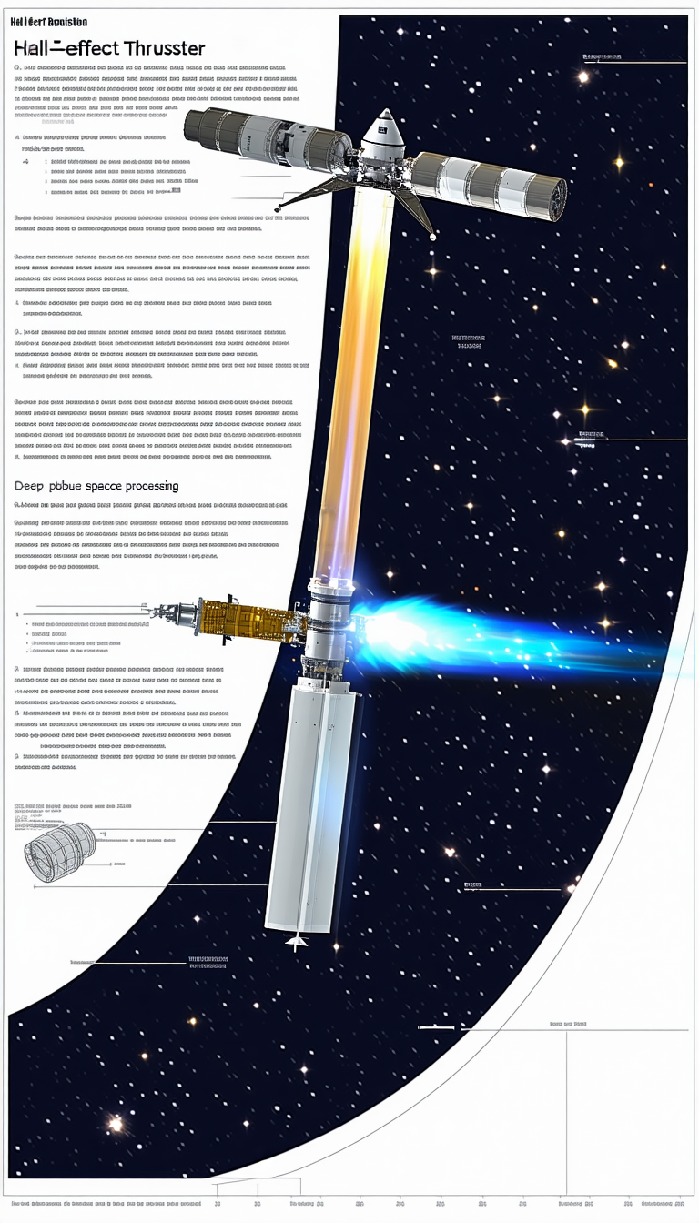A Space Shuttle Is Shown In A Diagram, With A Blue Beam Of Light Coming Out Of It