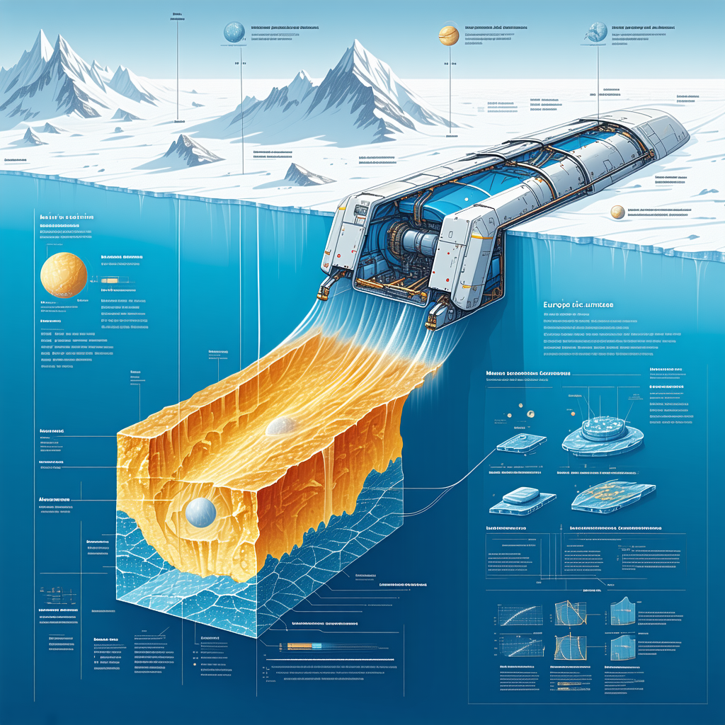 A Large Blue And Yellow Submarine Is Shown In A Diagram, With A Yellow Tube Extending From It